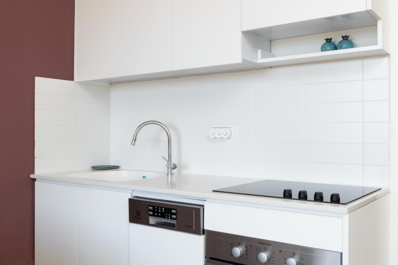 Bright & Modern 2Br With Balcony On Dizzengoff Apartment เทลอาวีฟ ภายนอก รูปภาพ