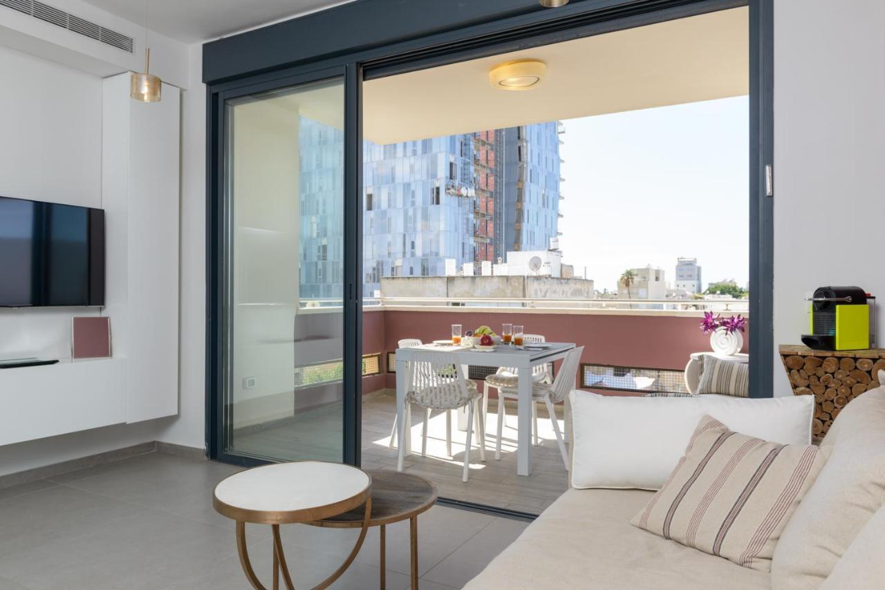 Bright & Modern 2Br With Balcony On Dizzengoff Apartment เทลอาวีฟ ภายนอก รูปภาพ